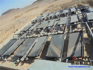 工場価格 小型金採掘装置 鉱物岩石選鉱機 重力選別機 振動式金選別シェーカーテーブル - Product Image 2