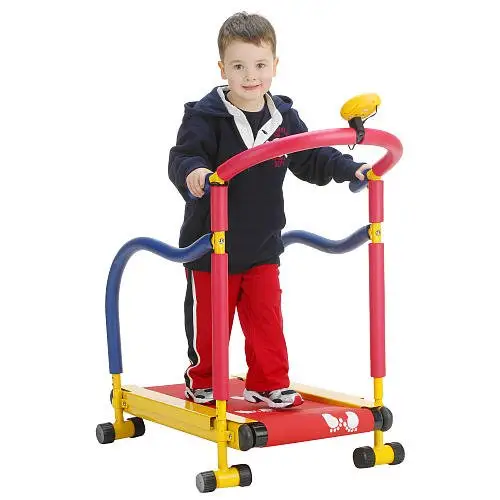 מתקפל הליכון ילדים חדר כושר ריצה מכונות כושר אימון ציוד ילדים מעוקל הליכון בטוח תרגיל ספורט