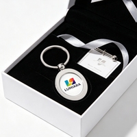 Porte-clés par sublimation en alliage de zinc, vente en gros, cadeau d'affaires, souvenir, fabricant OEM, porte-clés photo