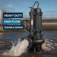Pompe submersible triphasée à haut débit Aikon Iron pour puits profonds, pour l'alimentation municipale