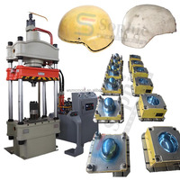 Aramide UHMWPE Tactique Casque Pare-balles Moule Compression Formant MICH ACH FAST PASGT Casque Pare-balles Moule
