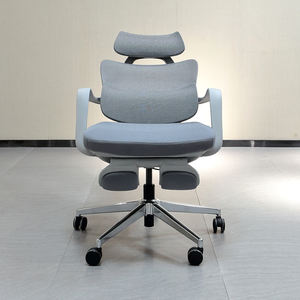 Sillas de Oficina Ergonómicas con Soporte <span class=keywords><strong>Lumbar</strong></span> y Diseño de Doble Marco, Giratorias y de Malla - Product Image 4