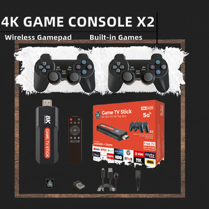 Hộp chơi game TV 4K HD bán chạy X2 với tay cầm không dây - Product Image 3