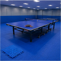 Revêtement de sol modulaire en PP résistant à l'humidité pour terrains de tennis de table extérieurs tropicaux ouverts