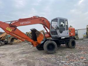 Excavadora de ruedas <span class=keywords><strong>HITACHI</strong></span> usada de alta calidad, excavadora de ruedas con motor <span class=keywords><strong>HITACHI</strong></span> <span class=keywords><strong>EX100</strong></span> original de Japón <span class=keywords><strong>EX100</strong></span>, a la venta - Product Image 3