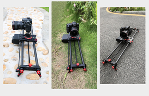 YELANGU L80RC Thanh Trượt Máy Ảnh Động Cơ Điều Khiển Từ Xa Bằng Sợi Carbon Mạnh Mẽ Đường Ray Trượt 80CM Cho Máy Ảnh DSLR SLR Video - Product Image 4