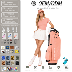 <span class=keywords><strong>Sac</strong></span> <span class=keywords><strong>de</strong></span> <span class=keywords><strong>golf</strong></span> léger et portable en cuir PU pour hommes et femmes, <span class=keywords><strong>imperméable</strong></span> et pliable, nouveau design - Product Image 1