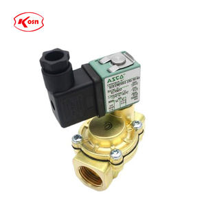 Katup Solenoid ASCO 24VDC <span class=keywords><strong>2</strong></span>/<span class=keywords><strong>2</strong></span> NC Berbahan Kuningan SCE238D009 yang Dioperasikan dengan Pilot - Product Image 2