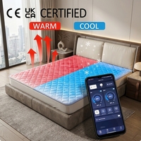 Surmatelas chauffant et rafraîchissant à eau, contrôlé par application intelligente, avec huit (8) zones de sommeil et fonction double zone, pour usage domestique