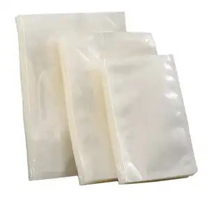 Rundongyang Custom Printed Cooked Food Transparent And Frosted Sealed Smooth Fresh-keeping Packaging Plastic Vacuum Bag
