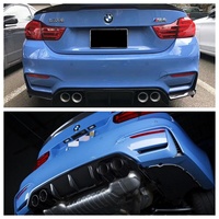 Diffuseur arrière en fibre de carbone style MP pour BMW F80 F82 M3 M4 2014 et plus