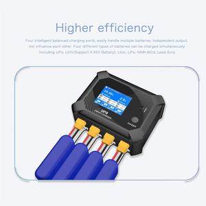 Cargador/Descargador de Baterías ULTRA POWER UP9 AC 100W 200W 5A*4 4 Canales ISP LCD 1-6S, Piezas de Metal para Drones - Product Image 3