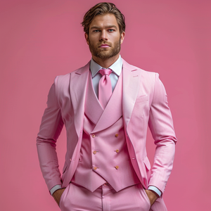 Men's Stylish Business Blazer Formal Casual <b>Suit</b> Jacket Lightweight Comfortable Design for Wedding Office Dinner Party Wear - Product Image 2