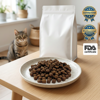 Nourriture sèche hypoallergénique pour chats, 30% de protéines, sans céréales, recette au poulet, facile à digérer, formule douce, pour chats sensibles, qualité supérieure