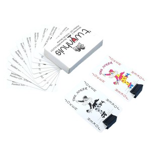Custom Playing Cards 57x87mm Rounded Corners Coated Paper Logo Printing Educational For Card Games And <b>Entertainment</b> - Product Image 2