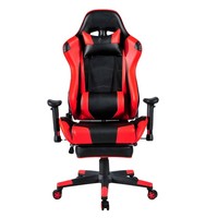 Chaise de jeu ergonomique Li&Sung en cuir synthétique de haute qualité, 3 vérins à gaz, accoudoirs 2D, roulettes en PU, base en nylon, blanc rose, chaise relevable