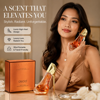 Deold En Stock Parfum EDP Femme 30ml Boisé Longue Durée Brillant et Subtil, Talons Hauts, Logo Personnalisé OEM, Marquage Personnalisé, Vente en Gros