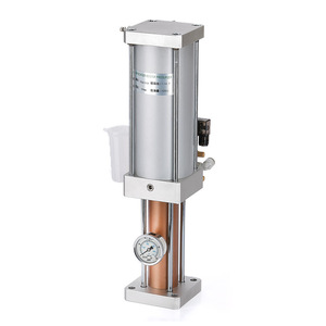Cylindre pneumatique Shuangxin MPT6380 100 20 1T3T5T10T, type piston standard, pompe pneumatique en acier inoxydable - Product Image 1