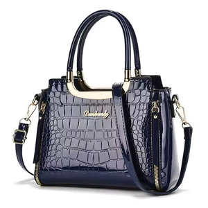Sacs à main grande capacité pour femmes en cuir PU avec coutures colorées, sacs fourre-tout de haute qualité pour femmes, vente en gros - Product Image 5