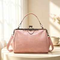 Sac à main bandoulière et pochette de soirée en PU imperméable, grand format, style européen-américain, nouveau modèle, vintage britannique