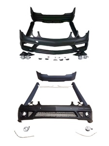 Convient pour Mercedes-Benz Classe E <span class=keywords><strong>W211</strong></span>, kit carrosserie complet E63 AMG en plastique pour modification simple des pare-chocs avant et arrière, pour - Product Image 4