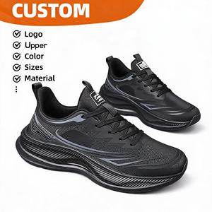 Zapatillas para Caminar y Correr para Todas las Estaciones, con Parte Superior Transpirable de Alta Densidad, Decoración con Líneas de Flecha en el Lateral, Circulación de Aire Rápida - Product Image 6