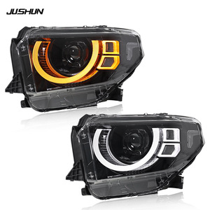 Jushun Toyota Tundra Headlight Assembly Dual Color Drl <b>Projector</b> 2014 2020 <b>Led</b> Upgrade - Product Image 2
