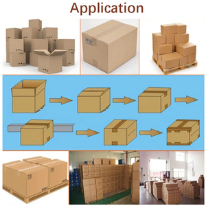 Full-Automatic Four Side Sealer Adhesive Tape <b>Corner</b> Box Carton Case Edge Sealing Machine Tapping Machine - Product Image 6