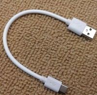 Cordon de chargeur usb micro V8 / type c usb-c, 15cm, épaisseur courte, OD4mm, alimentation directe d'usine, charge rapide, câbles de données pour iphone