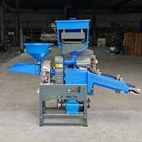 Machine à décortiquer le riz, décortiqueuse de riz combinée, moulin à farine de riz de qualité supérieure, mini moulin à riz à rouleaux à vendre