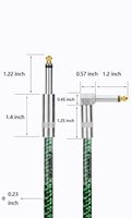 Cable de Audio para Instrumentos Musicales, Altavoces y Guitarra, con Conductor de Cobre Puro Trenzado Coaxial de 6.35mm, Blindado con PVC y Reductor de Ruido, Venta al Por Mayor de Fábrica