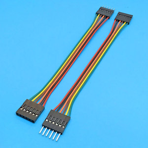 Jinfengsheng DuPont 2.54-6P Male To Female Wire Connector Cable Harness For Testing Machine - Product Image 1