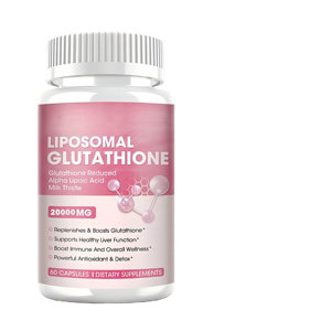 Özel marka 20000mg l-glutatyon kollajen C vitamini kapsülleri-60 kapsül/şişe Unisex sağlık takviyesi cildi aydınlatır - Product Image 6