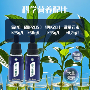 Vibrant Little <b>Elf</b> Hydroponic Plant Nutrient Solution 80ml Liquid For Indoor Plants - Product Image 1