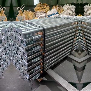 Étais de coffrage réglables en acier au carbone Q235 peints, directement de l'usine, pour projets de construction - Product Image 1