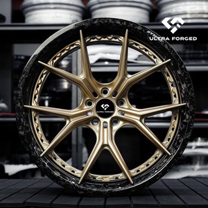 Jantes en fibre de carbone forgées sur mesure 5x130 5x114.3 18" 19" 20" pour voitures particulières et pneus pour <span class=keywords><strong>SF90</strong></span> <span class=keywords><strong>Porsche</strong></span> GT3RS McLaren 720S Urus - Product Image 2