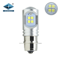 Ba20d H6 A5s A5d P15s P15d P30s P30d H4 Ampoules de phares à LED Bombillos Luces Para Motors Moto Scooter Systèmes d'éclairage