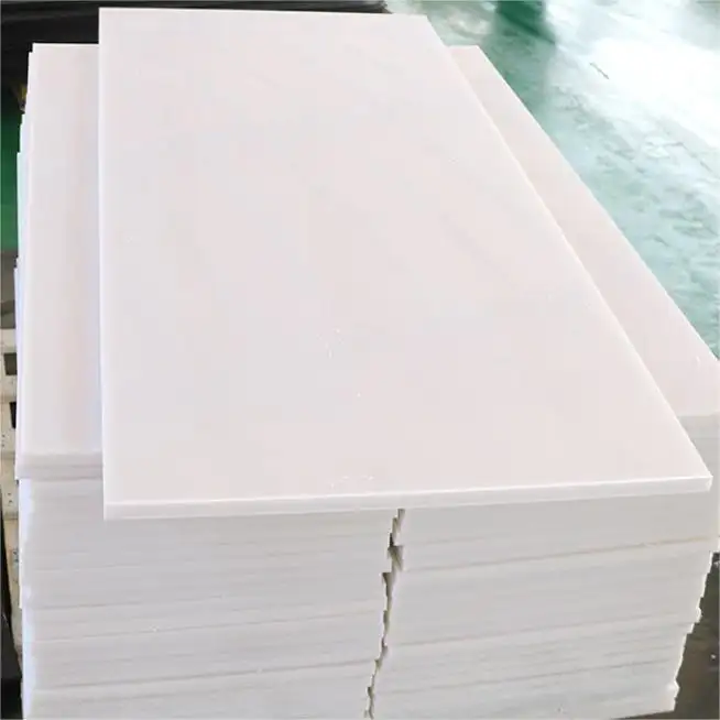 Polypropylene Plastic Material Manufacturer Customizes Black and White PP Sheets