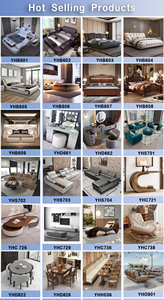 أريكة إيطالية أثاث منزلي أريكة غرفة المعيشة الحديثة - Product Image 4