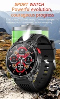 2025 1100mAh Super batterie 3ATM étanche Silicone Smartwatch fréquence cardiaque surveillance de la pression artérielle pour les Sports de plein air unisexe