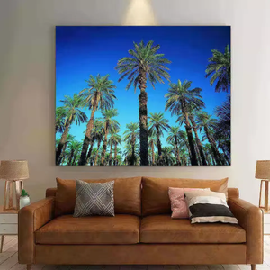 ศิลปะ B & C ศิลปะสมัยใหม่ติดผนังบ้านสำนักงานที่เป็นมิตรกับสิ่งแวดล้อมรูป<span class=keywords><strong>ภาพ</strong></span>ส่วนตัวผ้าใบหลายสีพิมพ์ลายต้นปาล์มทิวทัศน์ทั้งหมด - Product Image 4