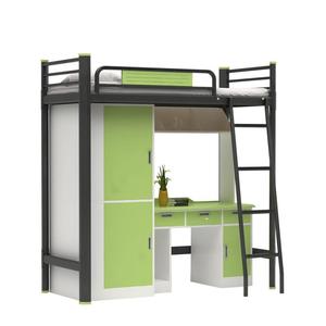 High Quality Steel Metal <b>Bed</b> Student <b>Beds</b> with Desk Locker Storage - Product Image 3