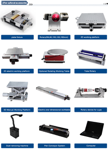 Machine de marquage laser à <span class=keywords><strong>fibre</strong></span> Galvo JPT M7 Mopa 3D couleur pour gravure de logo 60W 100W 50W 200W sur métal, acier, bijoux, or - Product Image 6