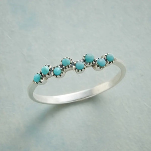 Anello Minimalista a Fascia Lineare per Donne, Impilabile, Accessorio Moda Quotidiana per Ufficio - Product Image 1