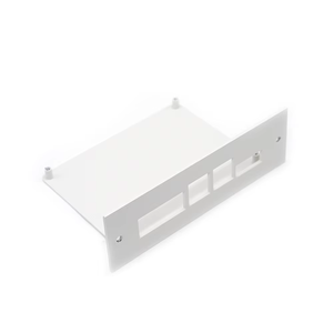 Supports en <span class=keywords><strong>acier</strong></span> revêtus de poudre blanche en forme de L personnalisés OEM pour l'<span class=keywords><strong>assemblage</strong></span> électronique de composants de montage de circuits imprimés-Fabrication de tôles - Product Image 2