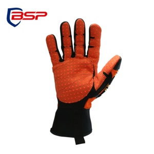 Custom Wholesale TPR Anti Impact Construction Working Protection <strong>Gloves</strong> Impact Resistant <strong>Kong</strong> Mechanic Work <strong>Gloves</strong> - Product Image 2