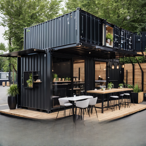 ชุด<span class=keywords><strong>2</strong></span>ห้องนอนบ้าน<span class=keywords><strong>2</strong></span>ห้องแบบเคลื่อนที่กล่องแบนสำเร็จรูปขนาดเล็กหรูหราบ้านสำหรับครอบครัวโรงแรม - Product Image 2