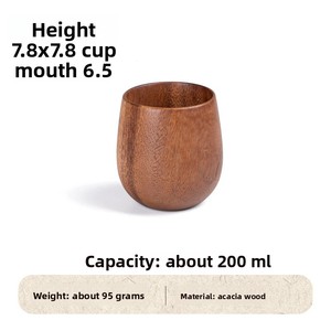 Mug à whisky personnalisé <span class=keywords><strong>en</strong></span> bois brûlé, avec poignée, résistant aux hautes températures, carbonisé, à large base, solide et anti-brûlure - Product Image 5