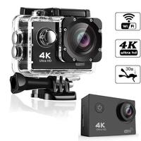 Cámara Deportiva de Acción HD 1080p Wifi de 2 Pulgadas d800, Videocámara DVR, Videocámara Sumergible 30M, Videocámara para Casco