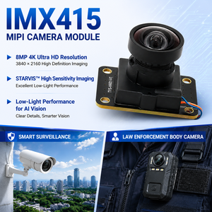 Starvis ความไวสูงแสงต่ำ IMX415 8MP 4K MIPI โมดูล IR_CUT สำหรับการควบคุมการเข้าถึงกล้องร่างกาย - Product Image 3